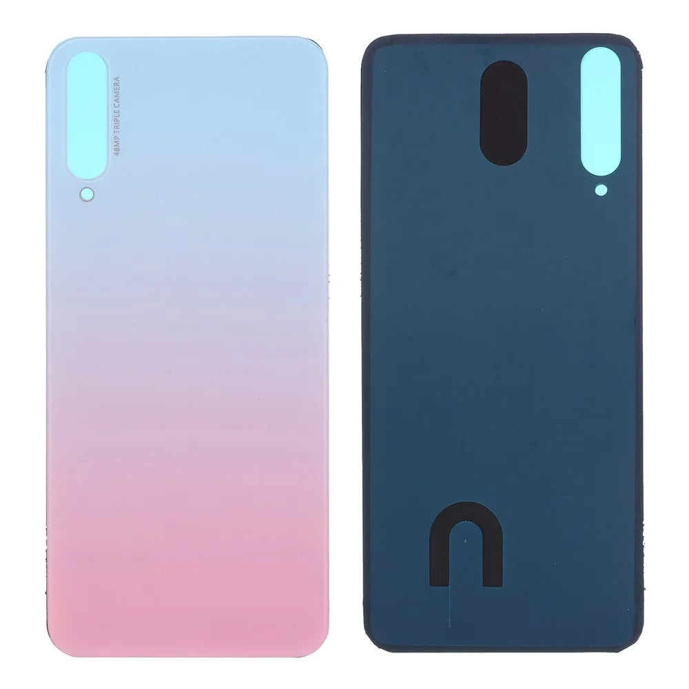 OEM Battery Housing with Adhesive Sticker for Honor 20 lite HRY-LX1T - Pink / Blue - 1