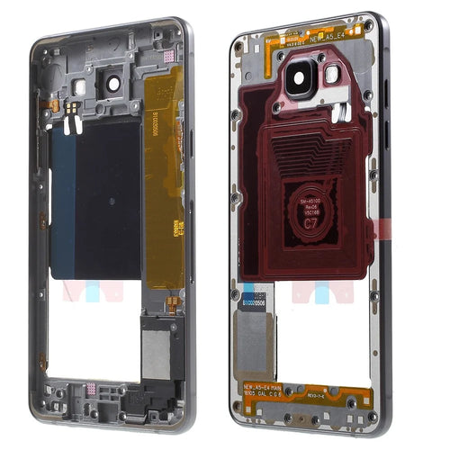 Middle Housing Frame with Small Parts OEM Material Assembly for Samsung A5 SM-A510F (2016) - Grey - 1