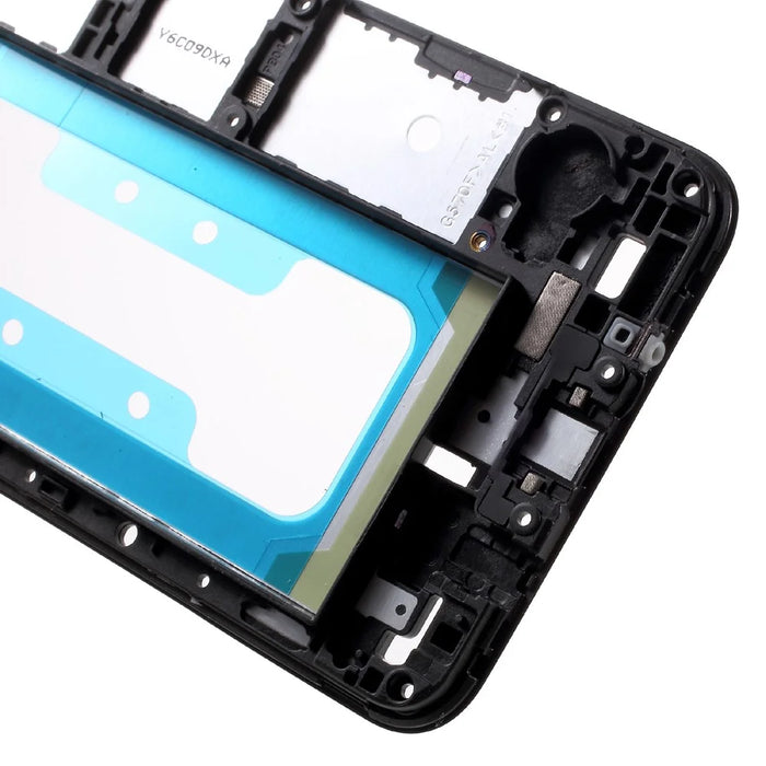 OEM Front Housing Frame Replacement Part for Samsung Galaxy J5 Prime/On5 2016 - Black - 6