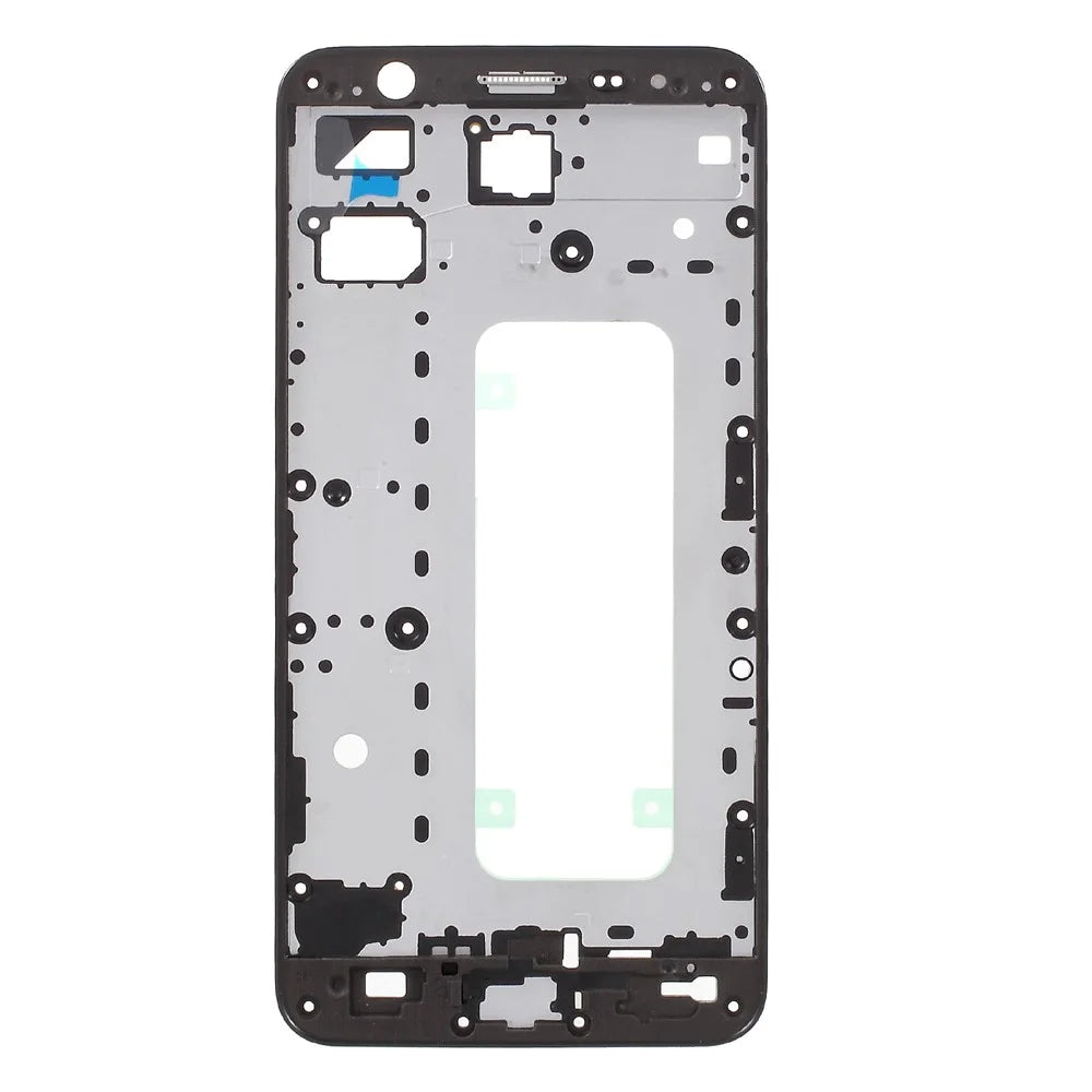 OEM Front Housing Frame Replacement Part for Samsung Galaxy J7 Prime / On7 (2016) - Black - 1