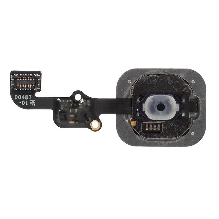 OEM Home Button with Flex Cable Replacement for iPhone 6s 4.7 inch / 6s Plus 5.5-inch - Black - 3