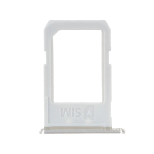 OEM SIM Card Tray Holder Slot for Samsung Galaxy S6 edge Plus G928 - Silver Color - 1