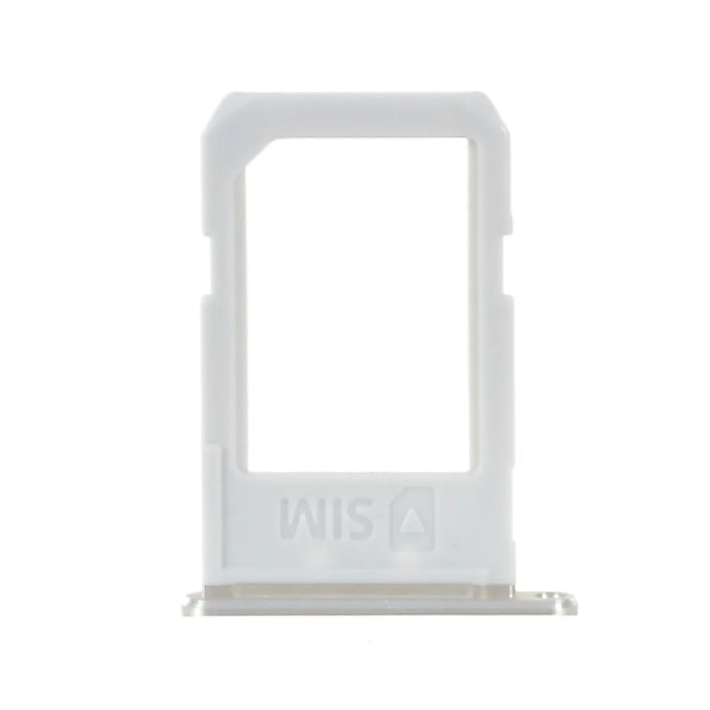 OEM SIM Card Tray Holder Slot for Samsung Galaxy S6 edge Plus G928 - Silver Color - 1