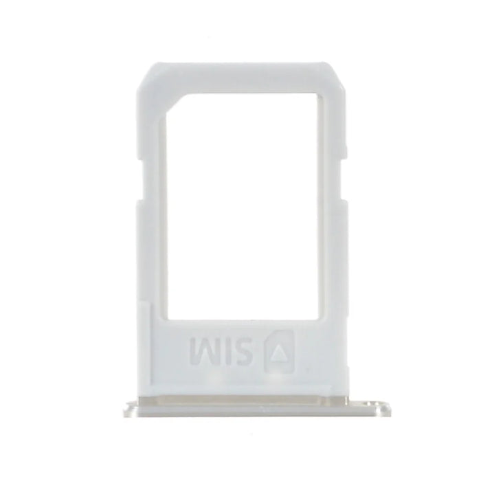 OEM SIM Card Tray Holder Slot for Samsung Galaxy S6 edge Plus G928 - Silver Color - 1