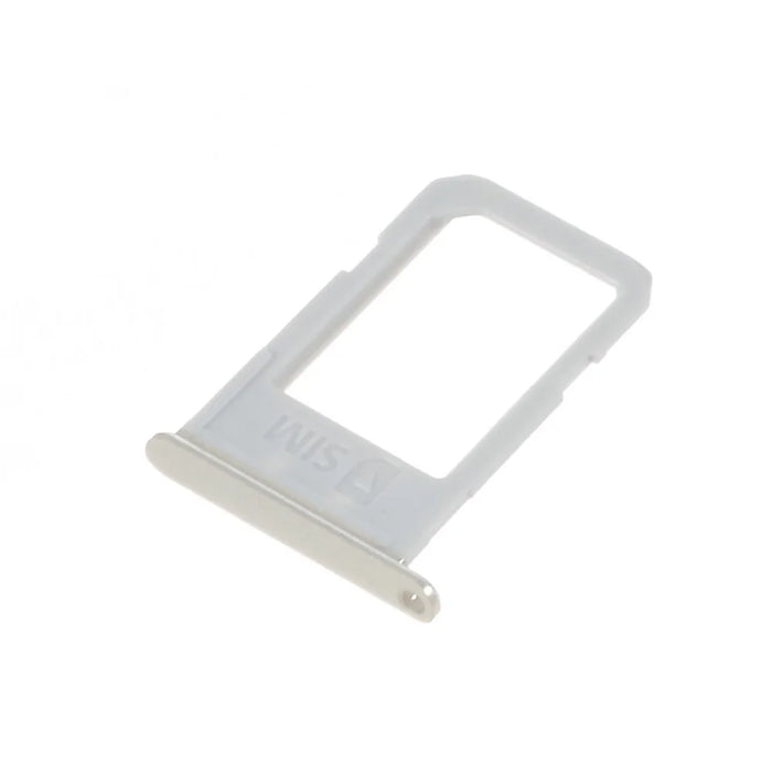 OEM SIM Card Tray Holder Slot for Samsung Galaxy S6 edge Plus G928 - Silver Color - 3