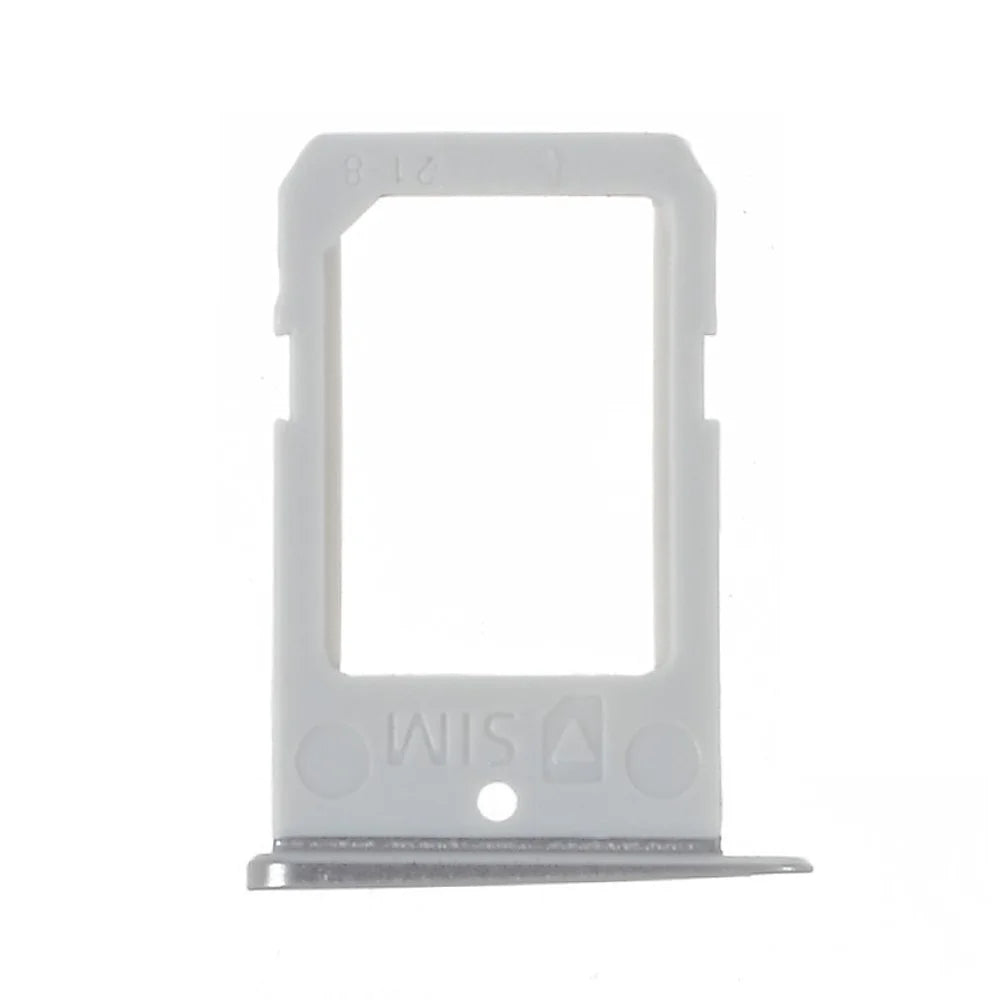 OEM SIM Card Tray Holder Slot for Samsung Galaxy S6 Edge G925 - Silver Color - 2