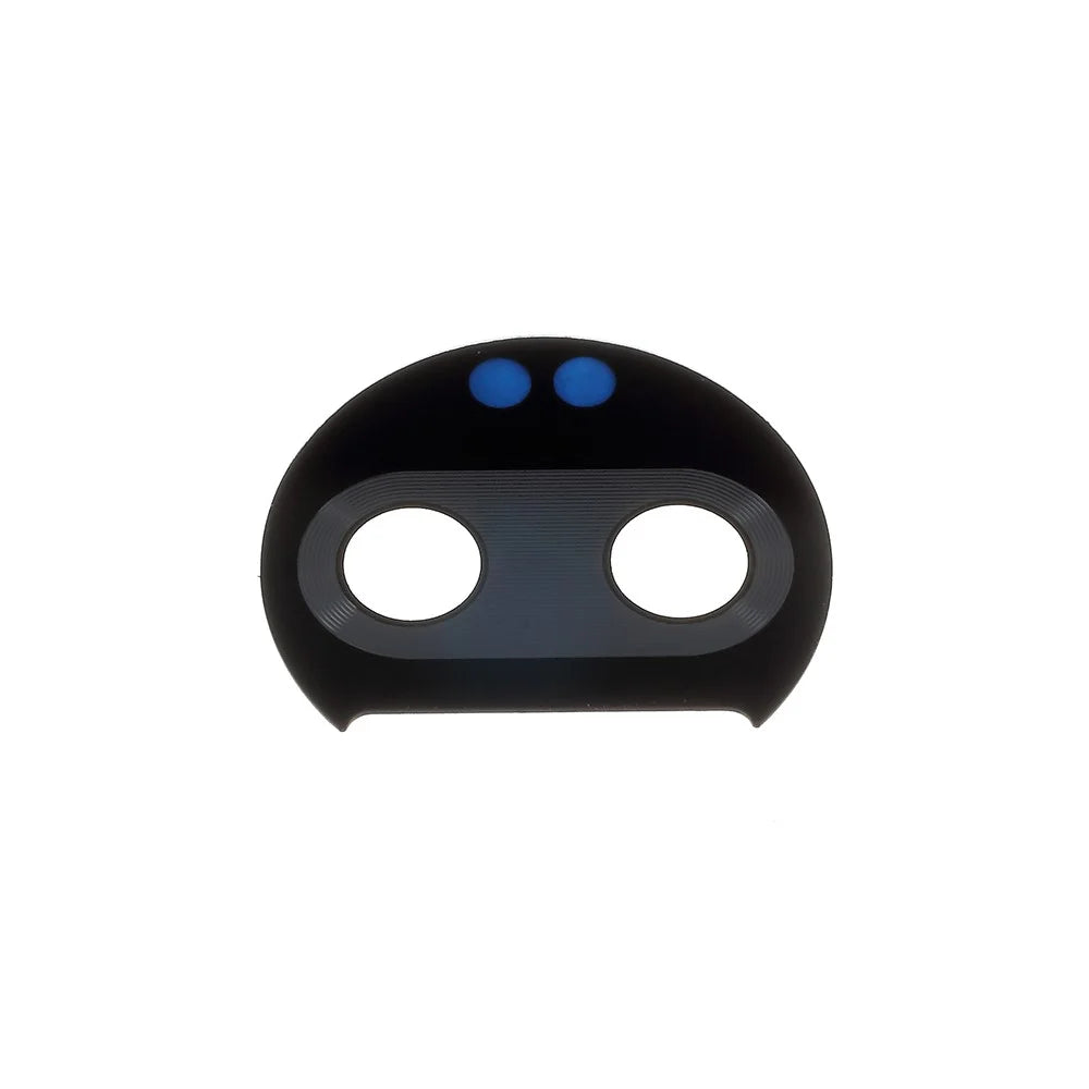 OEM for Motorola Moto Z2 Force Back Rear Camera Glass Lens Part (Glass Only) - Black - 2