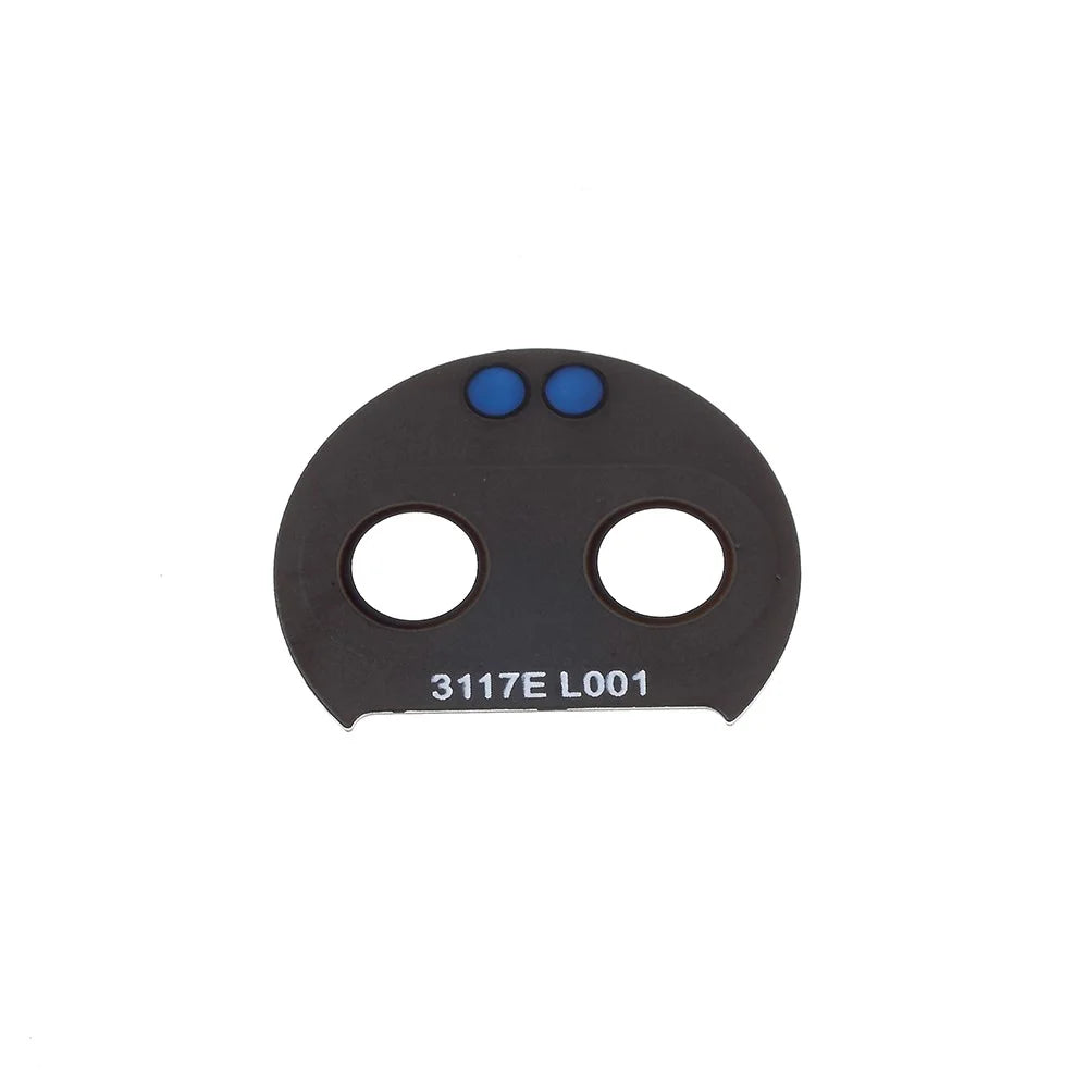 OEM for Motorola Moto Z2 Force Back Rear Camera Glass Lens Part (Glass Only) - Black - 3