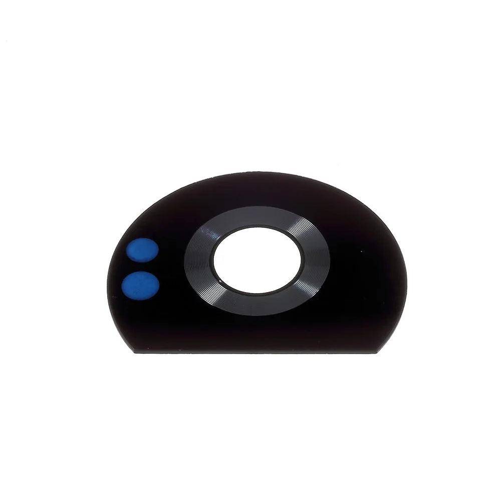 OEM for Motorola Moto Z2 Play Back Rear Camera Glass Lens Part (Glass Only) - Black - 2