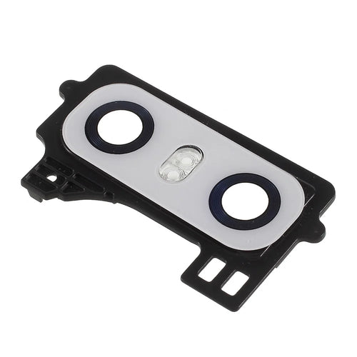 OEM Replacement Back Camera Lens Cover Ring + Bracket for LG G6 - White - 1