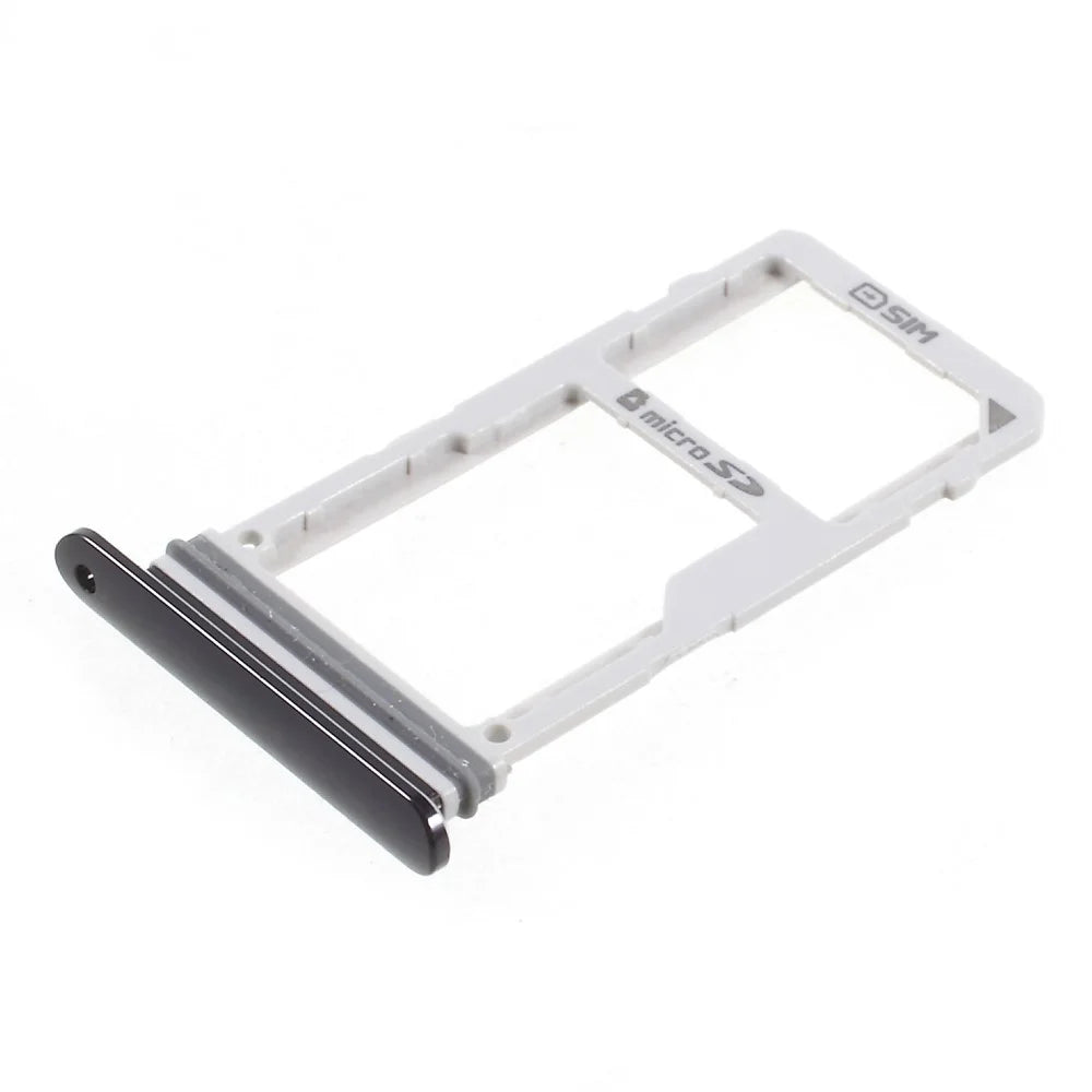 OEM Dual SIM MicroSD Card Tray Holder Slot  for LG V30 - Black - 1