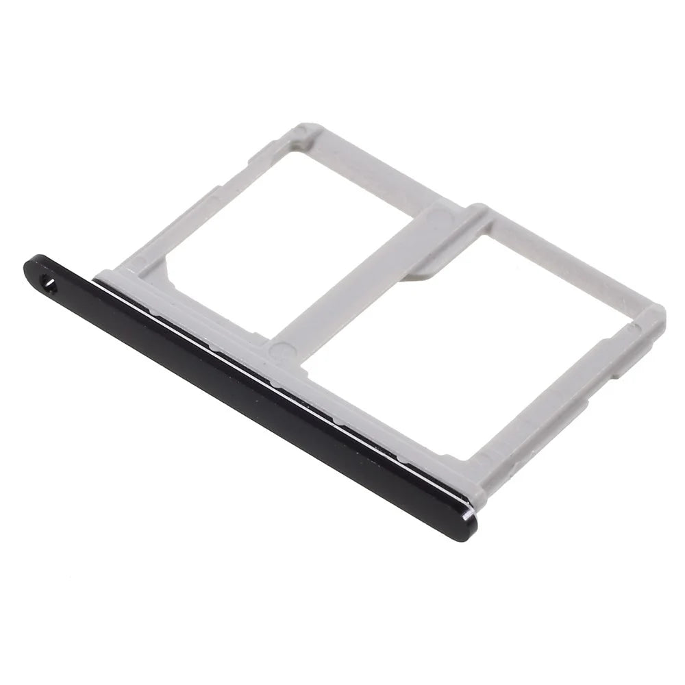 OEM Dual SIM MicroSD Card Tray Holder Slot for LG Q6 - Black - 1