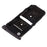 OEM SIM + Micro SD Card Tray Holder Replacement for Motorola Moto Z - Black - 2