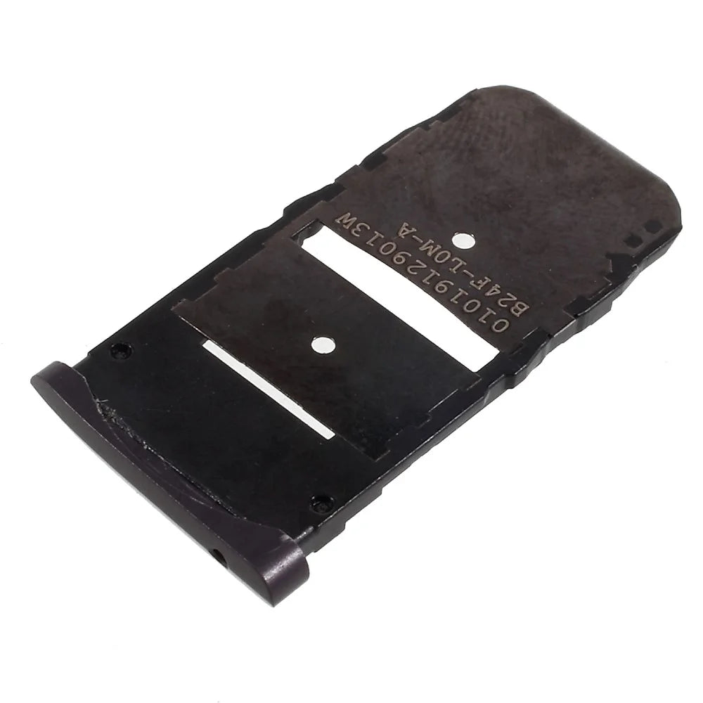 OEM SIM + Micro SD Card Tray Holder Two Slots Part for Motorola Moto Z Force - Gold Color - 2