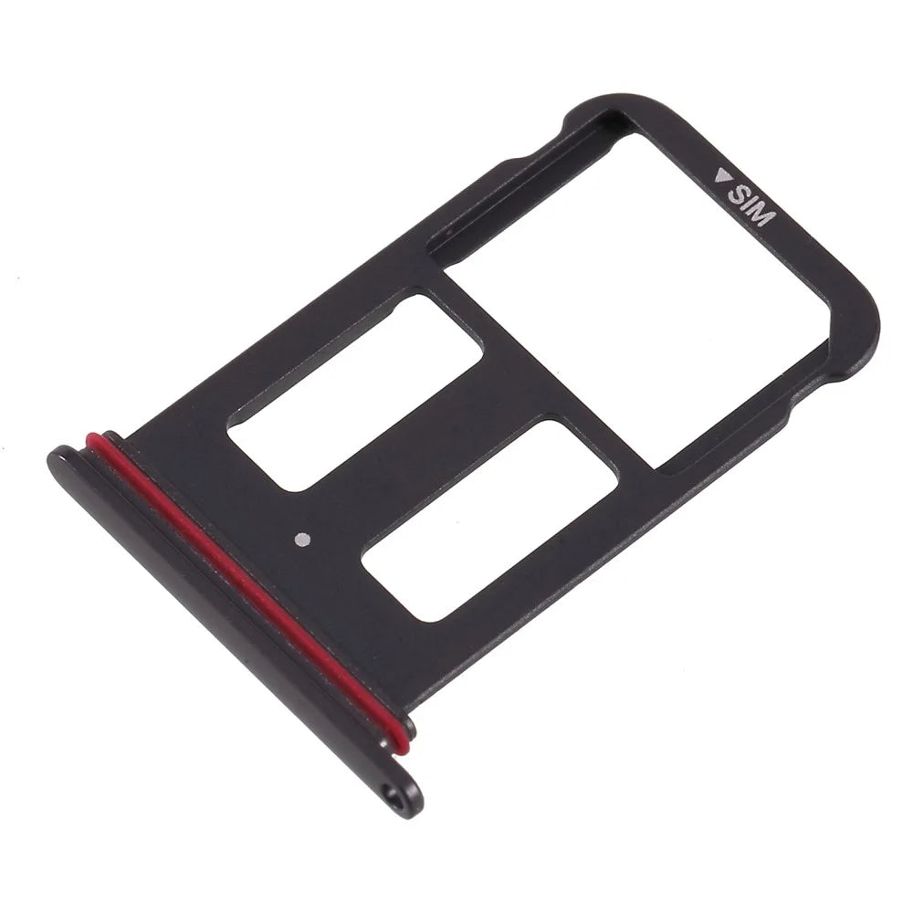 OEM SIM Card Tray Holder Spare Part Replacement Single SIM for Huawei Mate 10 Pro - Black - 1