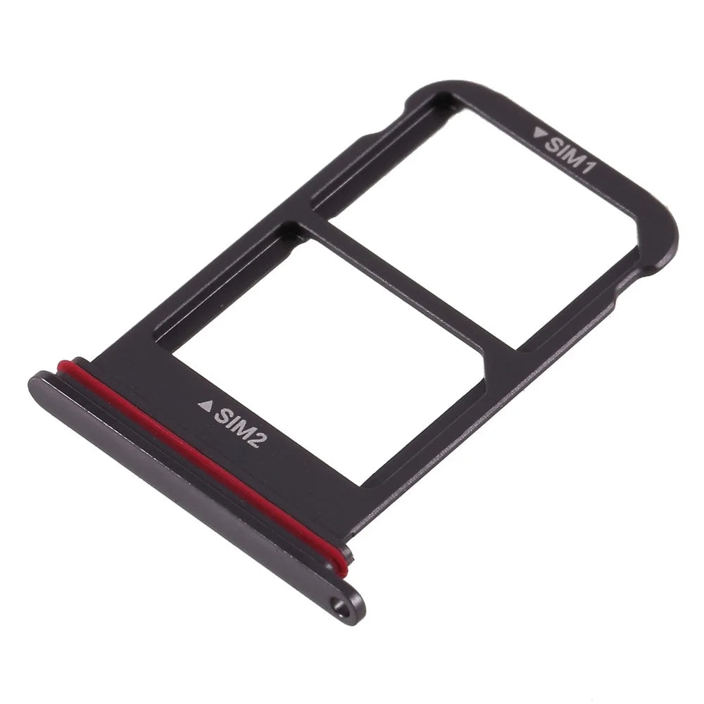 OEM Dual SIM Card Tray Holder for Huawei Mate 10 Pro - Black - 2