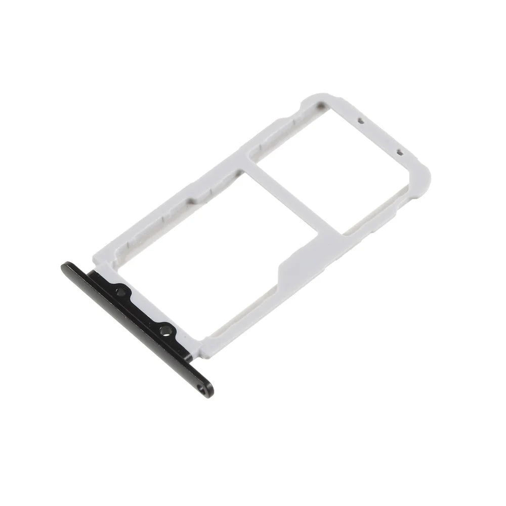 OEM Dual SIM Micro SD Card Tray Slot Part for Huawei Honor V10/View 10 - Black - 2