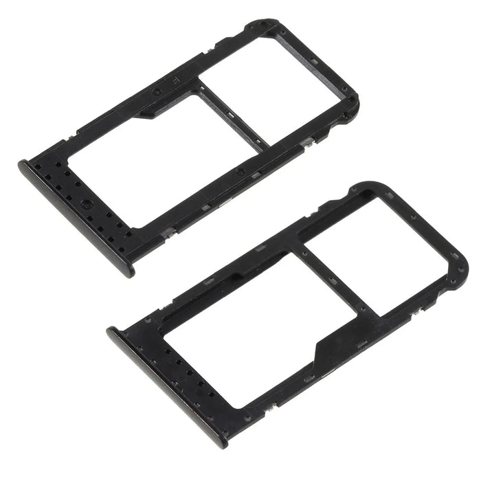 OEM Dual SIM MicroSD Card Tray Slot for Huawei Honor 6C Pro/Honor V9 Play - Black - 1