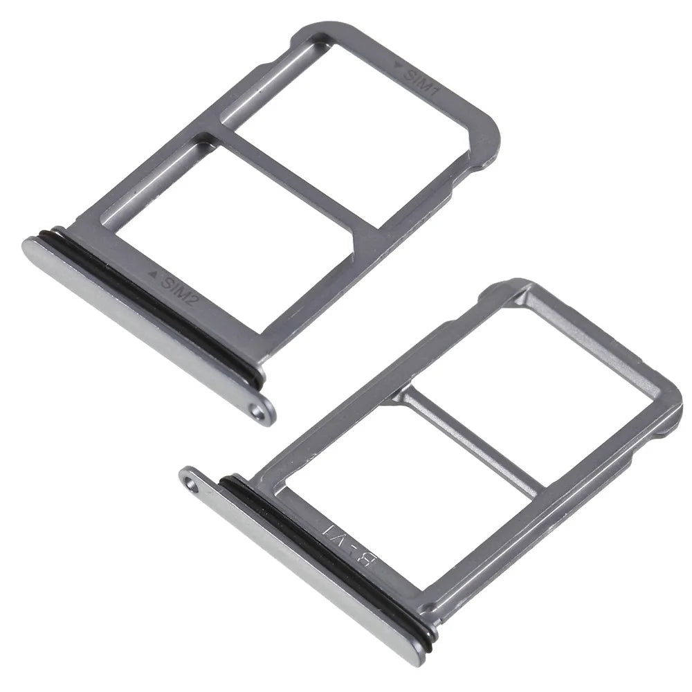 OEM Dual SIM Card Tray Slot Repair Part for Huawei P20 - Grey - 1