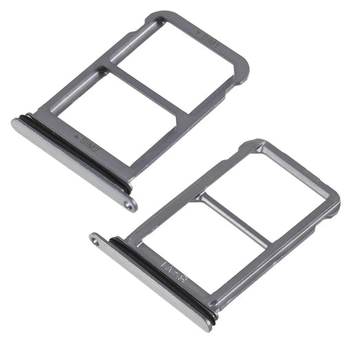 OEM Dual SIM Card Tray Slot Repair Part for Huawei P20 - Grey - 1