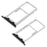OEM Dual SIM MicroSD Card Tray Slot Holder for Huawei nova 2 plus - Black - 1