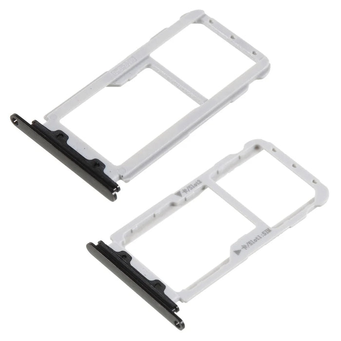 OEM Dual SIM MicroSD Card Tray Slot Holder for Huawei nova 2 plus - Black - 1
