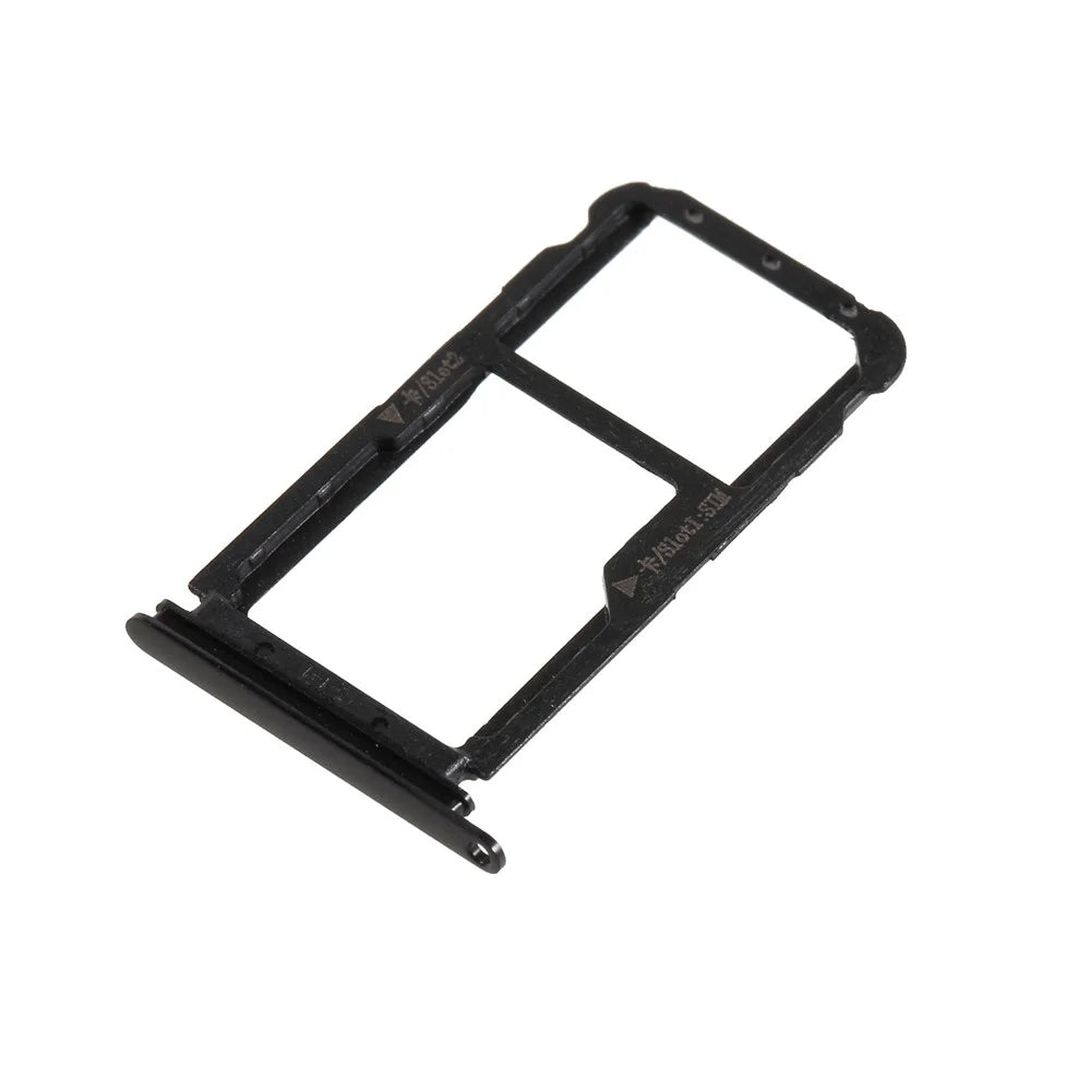 OEM Dual SIM MicroSD Card Tray Slot Holder for Huawei nova 2 - Black - 2
