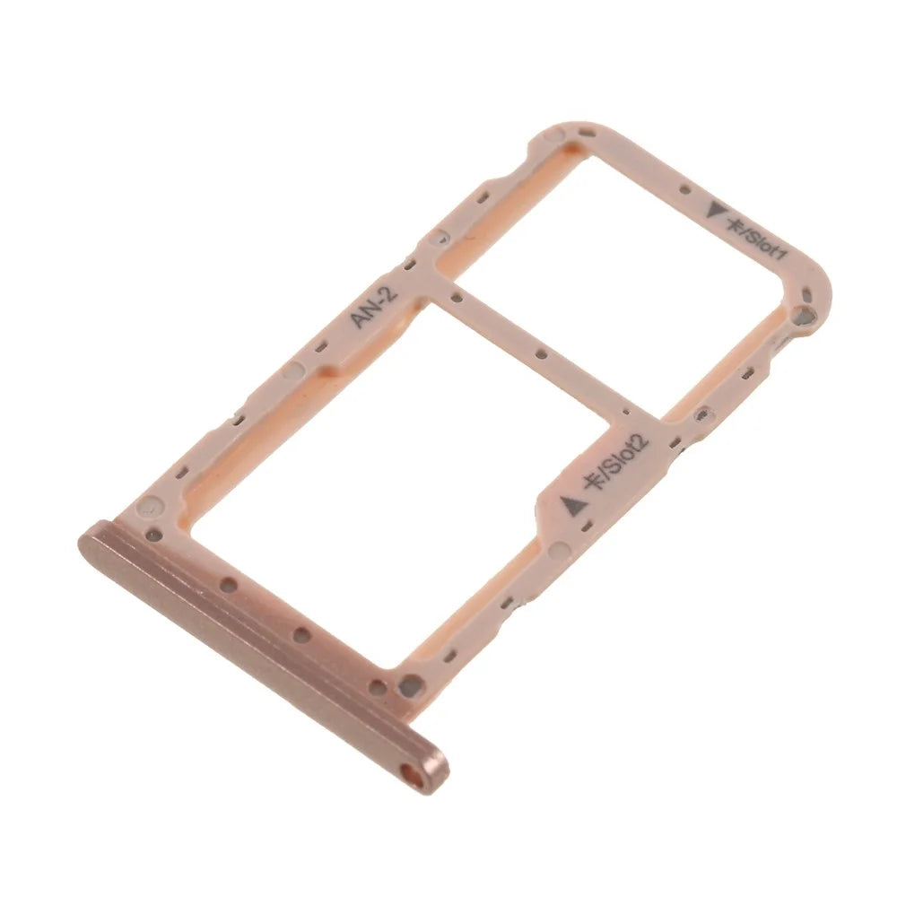 OEM Dual SIM Card Tray Slot Holder for Huawei P20 Lite - Rose Gold - 1