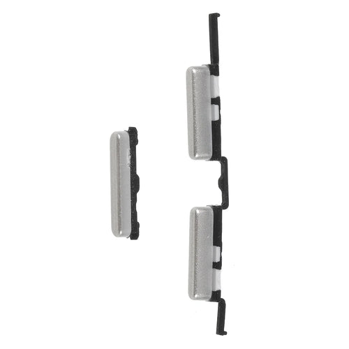 OEM Side Key Set Power and Volume Buttons Part for Samsung Galaxy Samsung Galaxy J5 (2016) J510  / Galaxy J7 (2016) J710 - Silver - 1