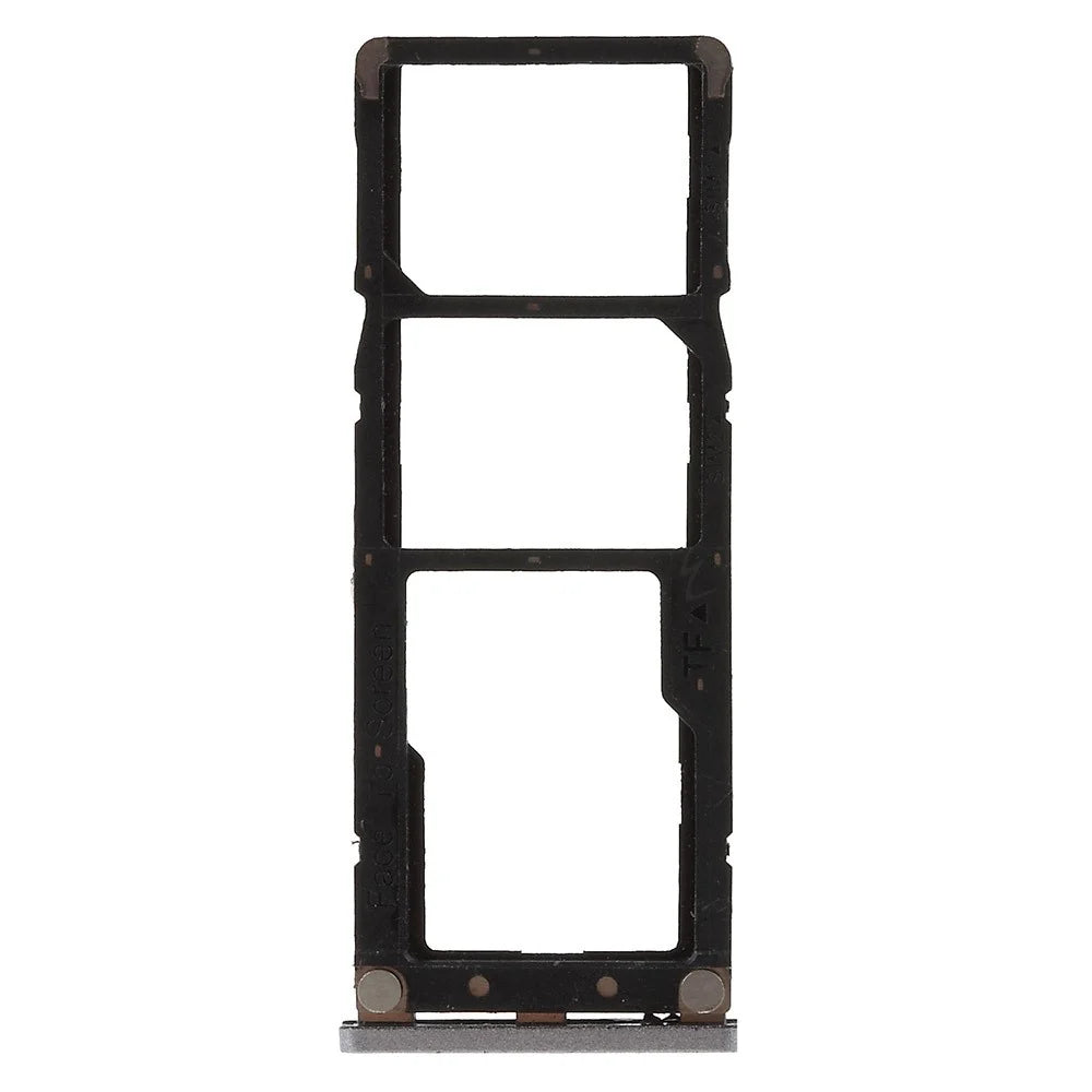 OEM Dual SIM Micro SD Card Tray Holder Part for Xiaomi Redmi Note 5A Prime / Y1 - Silver - 1