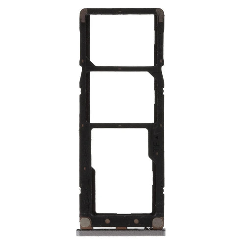 OEM Dual SIM Micro SD Card Tray Holder Part for Xiaomi Redmi Note 5A Prime / Y1 - Silver - 1
