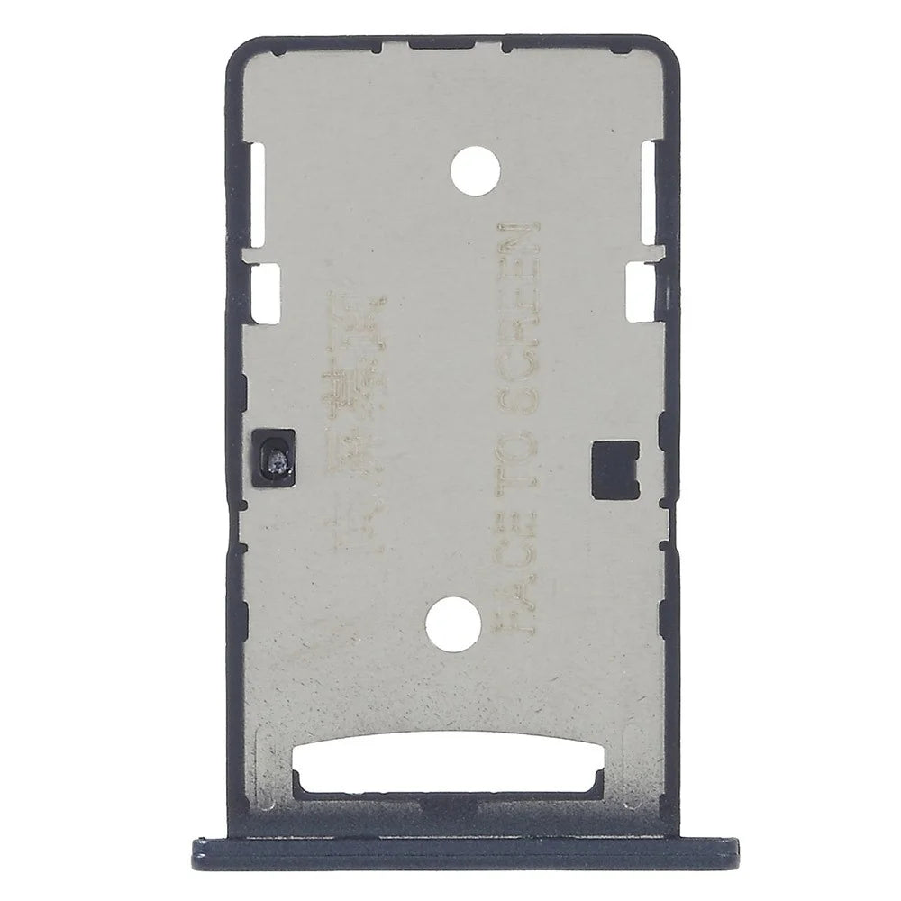 OEM Dual SIM Micro SD Card Tray Holder Part for Xiaomi Redmi 4a - Black - 1