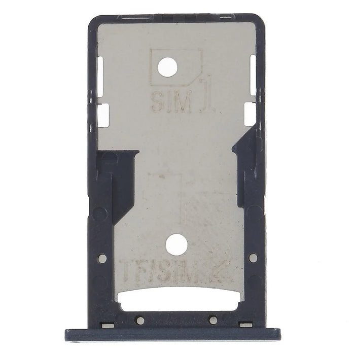 OEM Dual SIM Micro SD Card Tray Holder Part for Xiaomi Redmi 4a - Black - 2