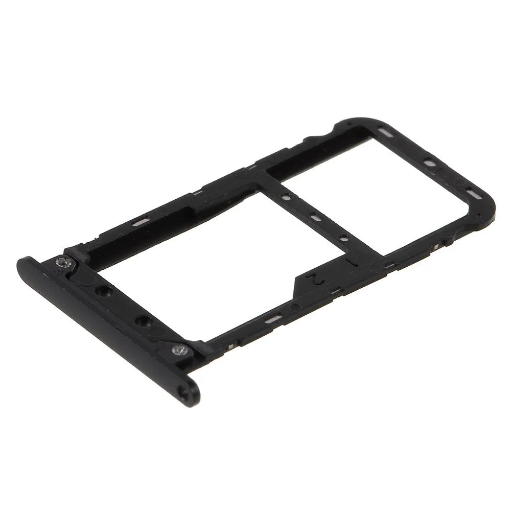 OEM Dual SIM Micro SD Card Tray Holder for Xiaomi Redmi Note 5 / Redmi Note 5 Pro - Black - 3