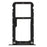 OEM Dual SIM Micro SD Card Tray Holder Part for Xiaomi Redmi 5 Plus (Redmi Note 5) - Black - 1