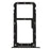 OEM Dual SIM Micro SD Card Tray Holder Part for Xiaomi Redmi 5 Plus (Redmi Note 5) - Black - 2