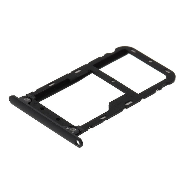 OEM Dual SIM Micro SD Card Tray Holder Part for Xiaomi Redmi 5 Plus (Redmi Note 5) - Black - 3