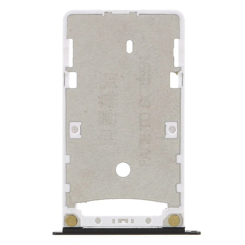 OEM Dual SIM Micro SD Card Tray Holder Part for Xiaomi Redmi 4X - Black - 1