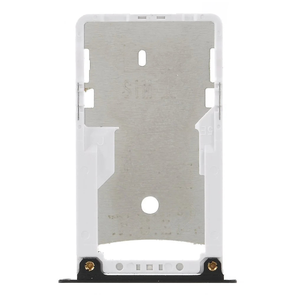 OEM Dual SIM Micro SD Card Tray Holder Part for Xiaomi Redmi 4X - Black - 2