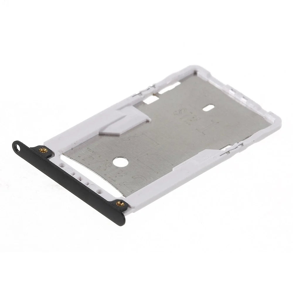 OEM Dual SIM Micro SD Card Tray Holder Part for Xiaomi Redmi 4X - Black - 3