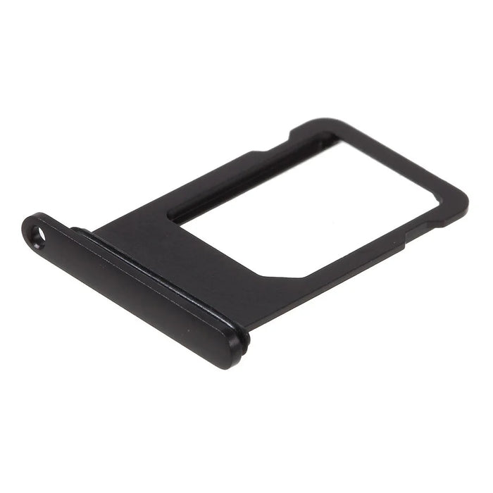 OEM SIM MicroSD Card Tray Holder Part for iPhone 8 Plus 5.5 inch - Black - 4