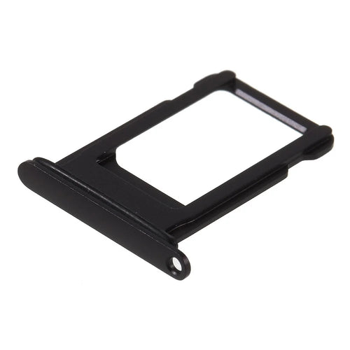 OEM SIM MicroSD Card Tray Slot Part for iPhone 8 4.7 inch - Black - 1