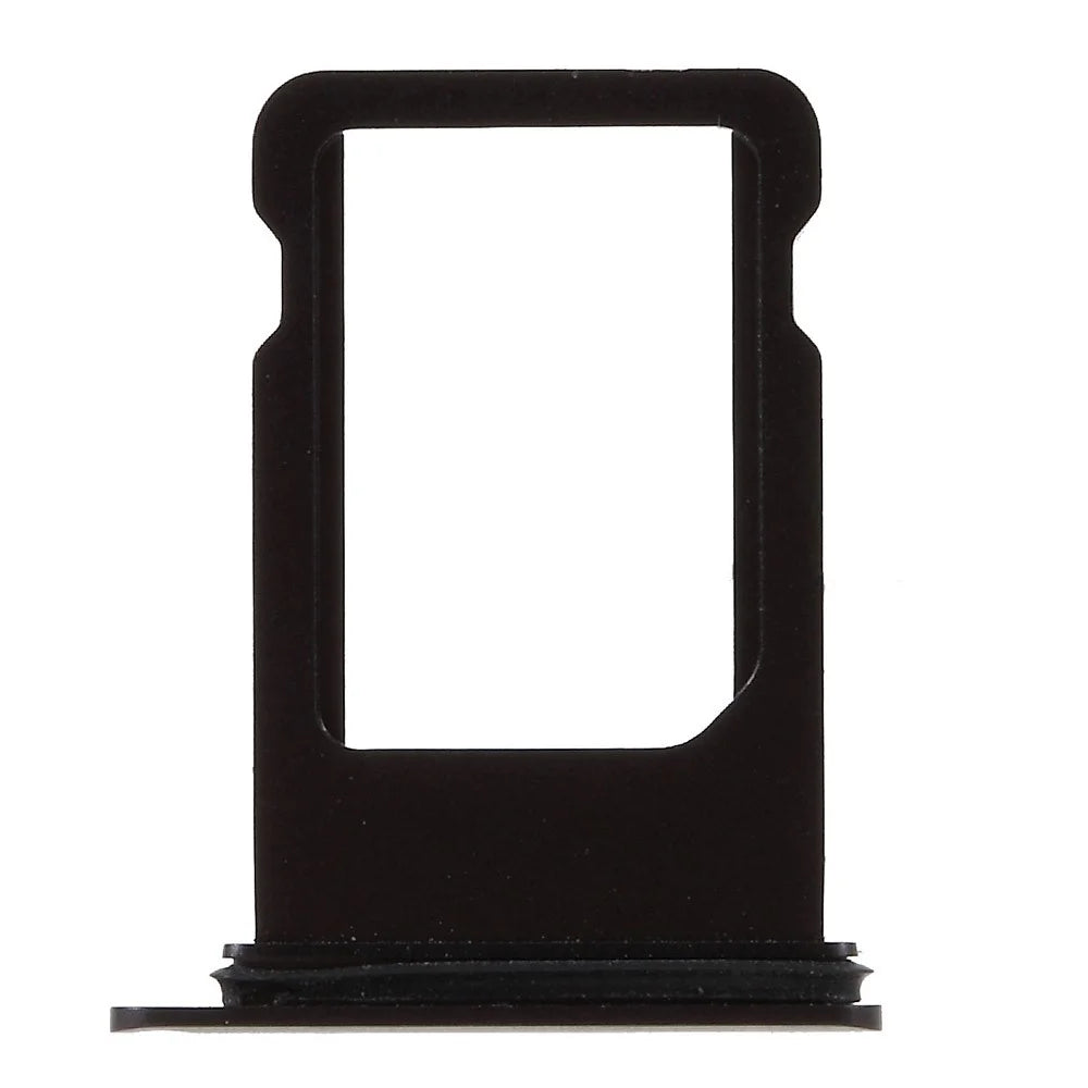 OEM SIM MicroSD Card Tray Slot Part for iPhone 8 4.7 inch - Black - 3