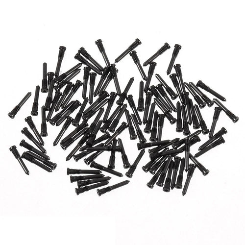 100PCS/Pack OEM Dock Connector Screws for iPhone X - Black - 1