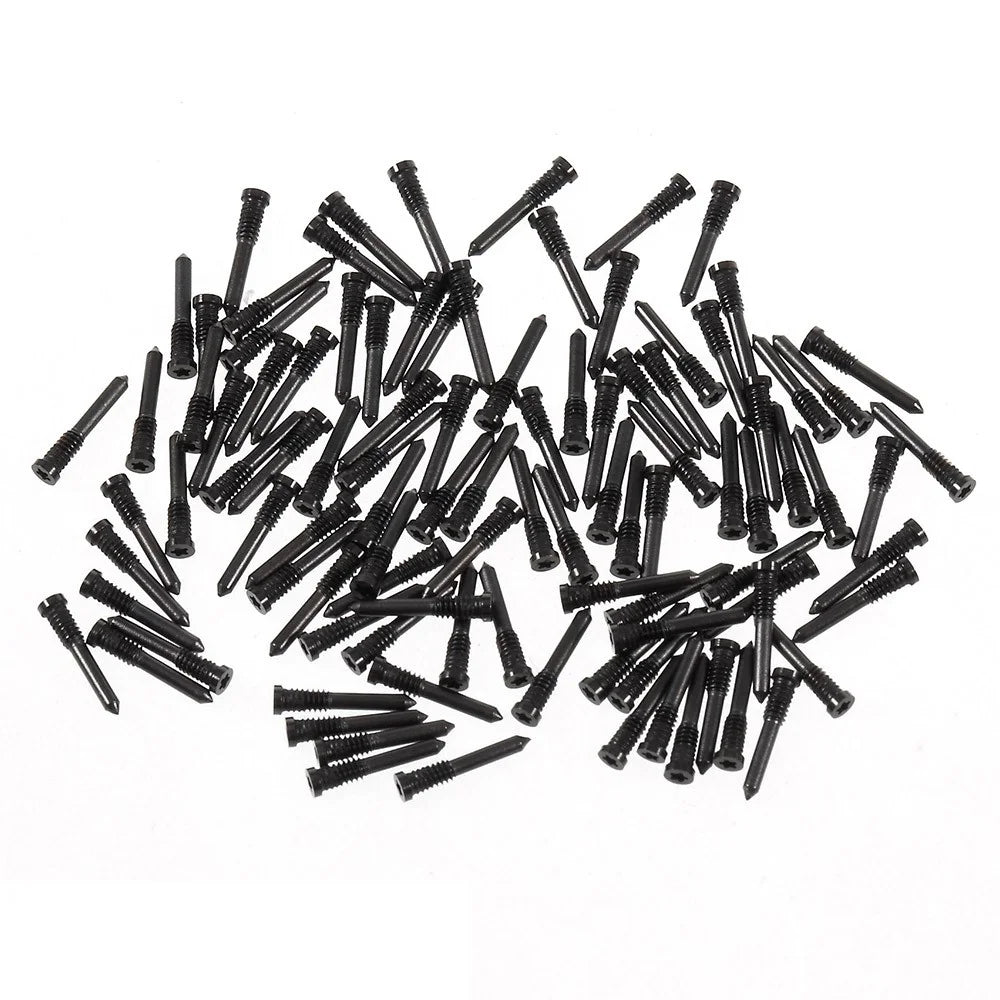 100PCS/Pack OEM Dock Connector Screws for iPhone X - Black - 1