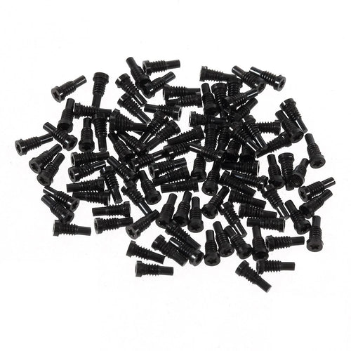100PCS/Pack OEM Dock Connector Screws for iPhone 8 Plus / 8 - Black - 1