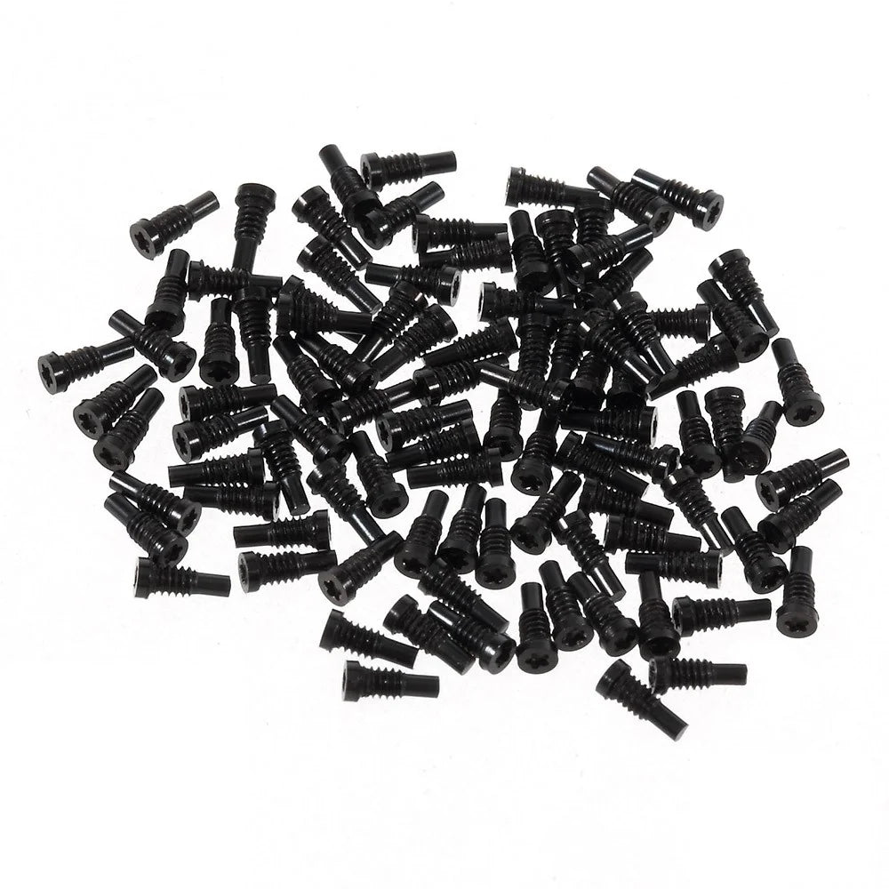 100PCS/Pack OEM Dock Connector Screws for iPhone 8 Plus / 8 - Black - 1