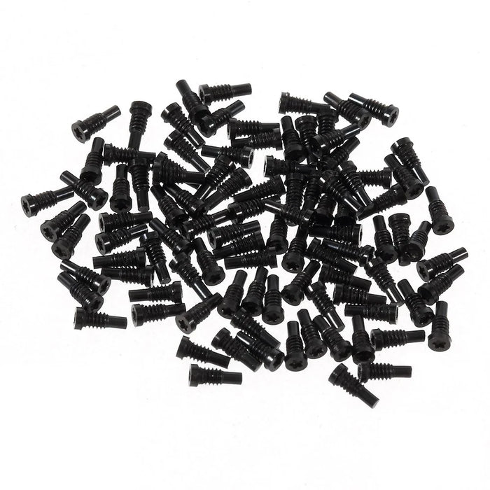 100PCS/Pack OEM Dock Connector Screws for iPhone 8 Plus / 8 - Black - 1