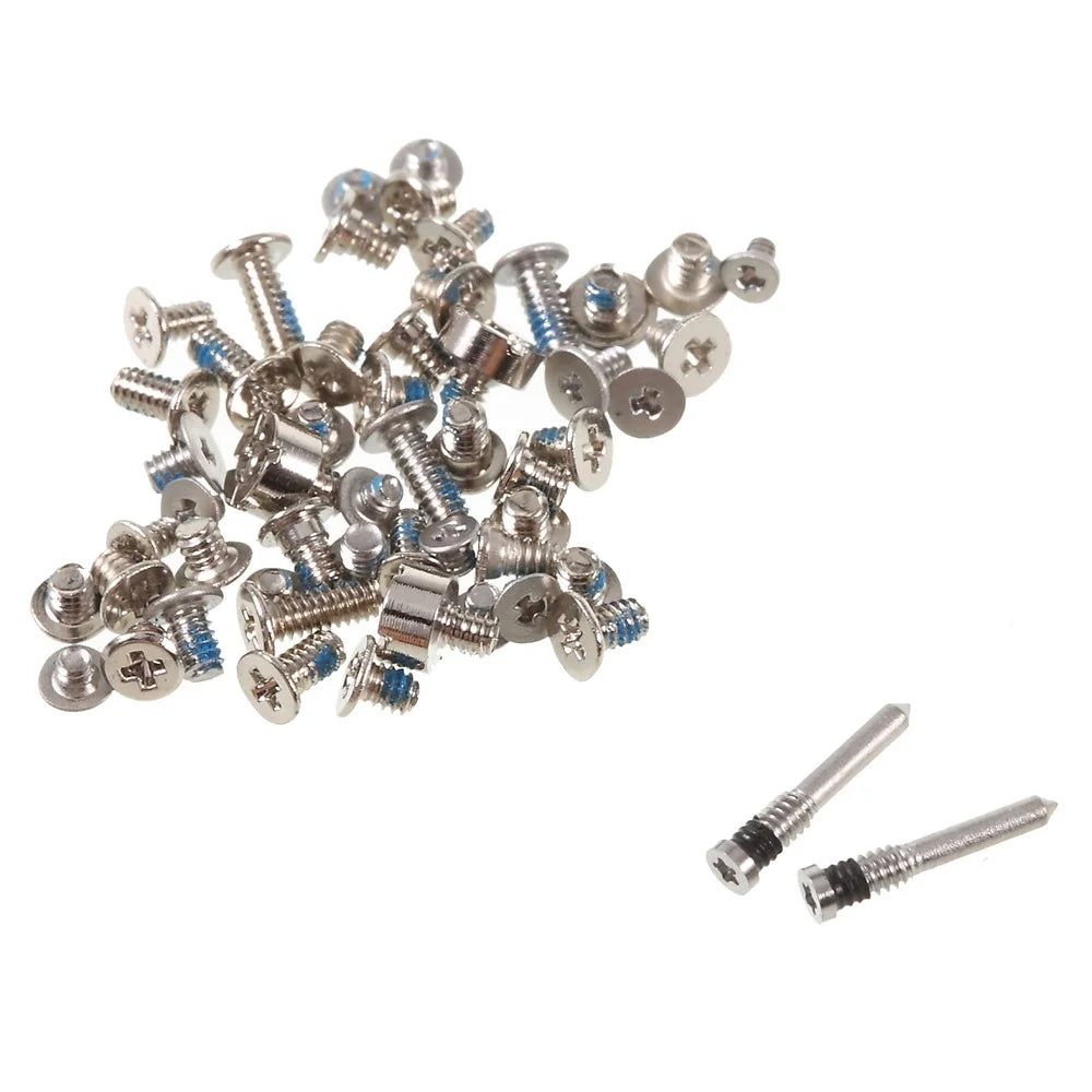 OEM Full Screw Set Repair Parts for iPhone X - Silver - 1