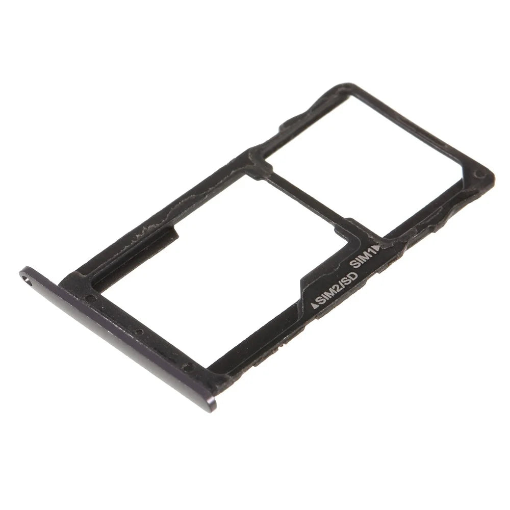 OEM SIM + Micro SD Card Tray Holder Replacement for Motorola Moto G5S - Grey - 1